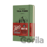 Moleskine – 18-mesačný plánovací zápisník Alica v krajine zázrakov zelený 2017/2018