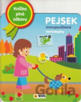 Knížka plná zábavy - Pejsek - znovu použitelné samolepky