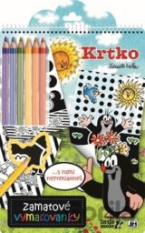 Zamatové vymaľovanky: Krtko