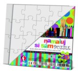 Namaluj si sám puzzle 2 štvorce