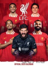 Oficiálny nástenný kalendár 2025: FC Liverpool