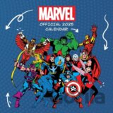 Oficiálny nástenný kalendár 2025 Marvel Studio s plagátom