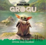 Oficiálny nástenný kalendár 2025 Star Wars - The Mandalorian: Baby Yoda s plagátom