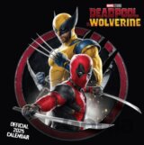 Oficiálny nástenný kalendár 2025 Marvel: Deadpool s plagátom