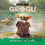 Oficiálny nástenný mini kalendár 2025 Star Wars  The Mandalorian: Baby Yoda s plagátom