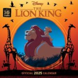 Oficiálny nástenný kalendár 2025 Disney: The Lion King s plagátom