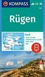 Rujána 1:50 000 / turistická mapa KOMPASS 737