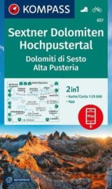 Sextner Dolomiten, Hochpustertal 1: 25 000