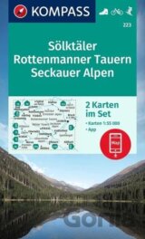 223 Sölktäler, Rottenmanner Tauern, Seckauer Alpen 1: 55 000