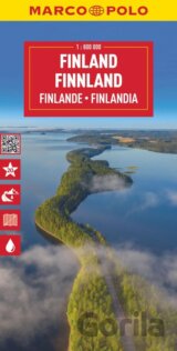 Finsko 1:800 000 / cestovní mapa