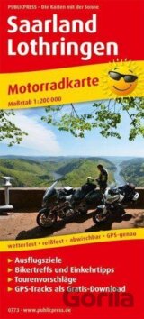 Sársko-Lotrinsko 1:200 000 / motocyklová mapa
