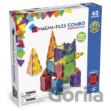 Magnetická stavebnica Combo 62 dielov
