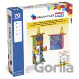 Magnetická stavebnica microMAGS Deluxe Set 70 dielov