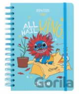 Plánovací týždenný diár A5 2024/2025 Disney - Lilo and Stitch