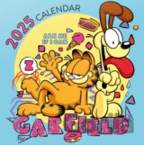 Oficiálny nástenný kalendár 2025 s plagátom: Garfield