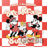 Oficiálny nástenný kalendár 2025 Disney: Mickey Mouse s plagátom