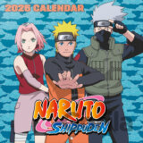 Oficiálny nástenný kalendár 2025 s plagátom Naruto