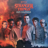 Oficiálny nástenný kalendár Netflix - Stranger Things 2025 s plagátom