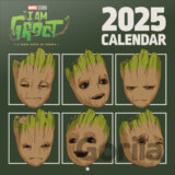 Oficiálny nástenný kalendár Marvel Comics: I Am Groot 2025 s plagátom