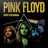 Oficiálny nástenný kalendár 2025 Pink Floyd 16 mesiacov
