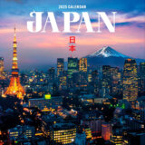 Oficiálny nástenný kalendár 2025 16 mesiacov: Japonsko