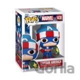Funko POP Marvel: Captain America (Holiday)