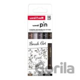 UNI PIN Creative writing - sada linerů Brush (5 ks)