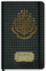 Poznámkový A5 blok Harry Potter: Zlaté logo Rokfort