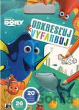 Obkresľuj a vyfarbuj: Hľadá sa Dory