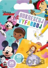 Obkresľuj a vyfarbuj: Disney Junior