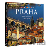 Praha letecky - velká / vícejazyčná