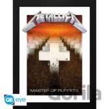Metallica Zarámovaný plagát - Master of Puppets