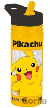 Plastová fľaša na pitie Pokémon: Pikachu Elektrický typ