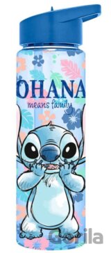 Plastová fľaša na pitie Disney - Lilo & STitch: Ohana znamená rodina