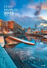 Kalendář 2025 Český Krumlov - nástěnný na výšku