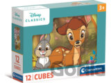Obrázkové kostky Disney klasické pohádky 12 kostek