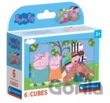 Obrázkové kostky Prasátko Peppa 6 kostek