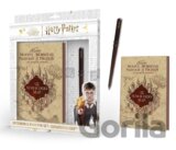 Harry Potter Zápisník A5 s hůlkou Pobertův plánek