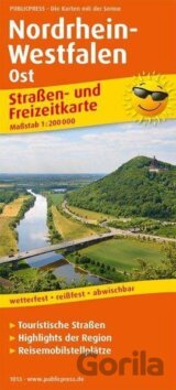 Severní Porýní-Vestfálsko východ 1:200 000 / automapa