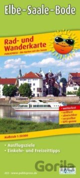 Labe-Saale-Bode 1:50 000 / cyklistická a turistická mapa