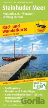 Steinhuder Meer, Neustadt a. R. Wunstorf-Rehburg-Loccum 1:50 000 / cyklistická a turistická mapa