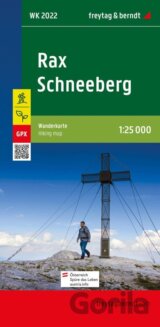 Rax-Schneeberg, 1:25 000 / turistická a cykloturistická mapa