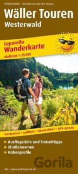 Wäller Touren Westerwald 1:25 000 / turistická mapa