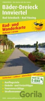 Bäder-Dreieck-Innviertel 1:50 000 / cyklistická a turistická mapa