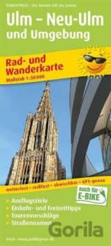 Ulm / Neu-Ulm a okolí 1:50 000 / cyklistická a turistická mapa