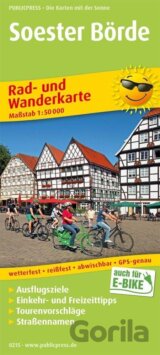 Soester Börde 1:50 000 / cyklistická a turistická mapa