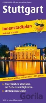 Stuttgart 1:18 000 / plán města