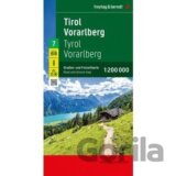 Tyrolsko - Vorarlbersko 1:200 000 / automapa + mapa pro volný čas