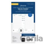 FILOFAX kalendář 2025 osobní, den/1 str, linky, ČJ+SJ