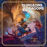 Oficiálny nástenný kalendár 2025 Dungeons & Dragons s plagátom